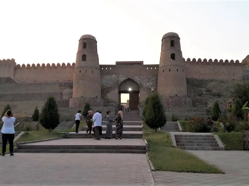 Hissor, Hissar, Gissar view from outsied