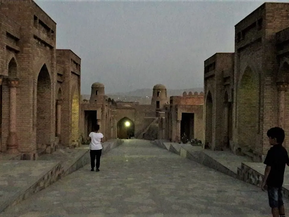 Hissor, Hissar, Gissar view from inside