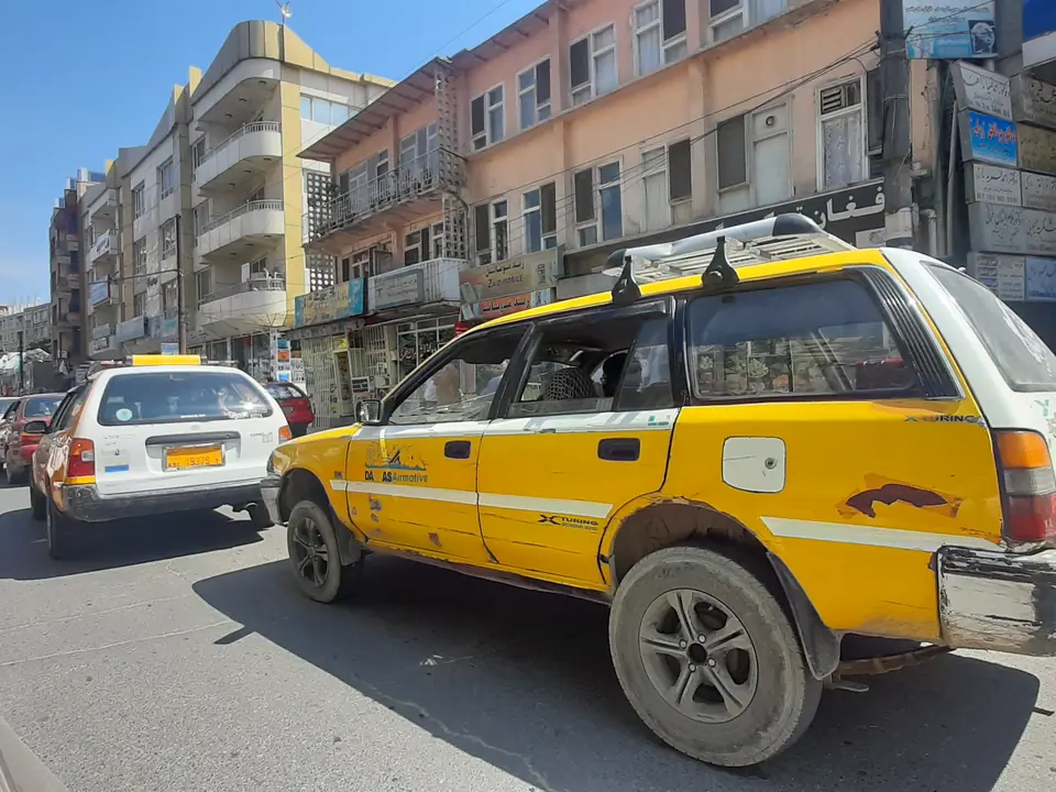 Taxi in Kabul city