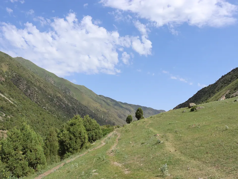 North view of the valley
