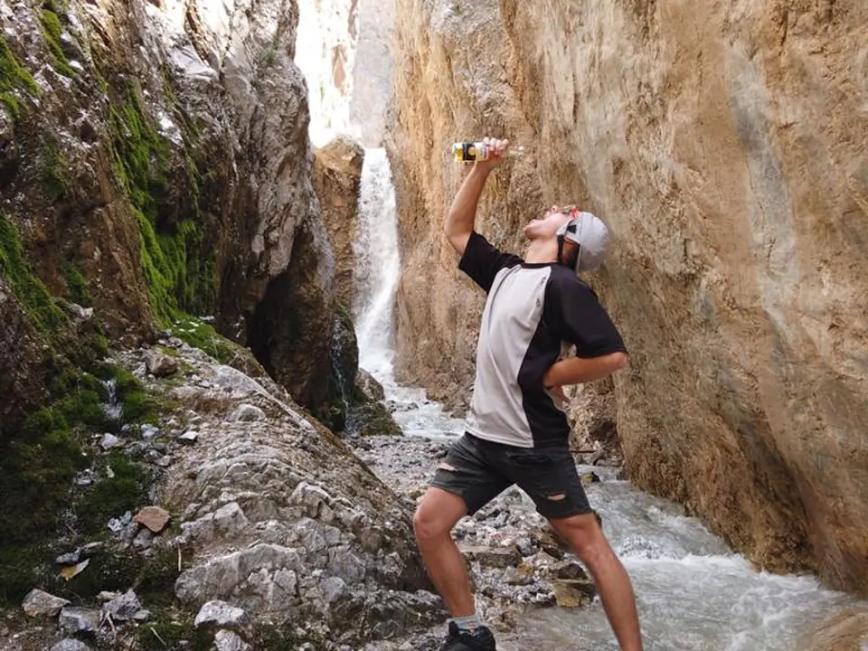 Big waterfall of Arslanbob
