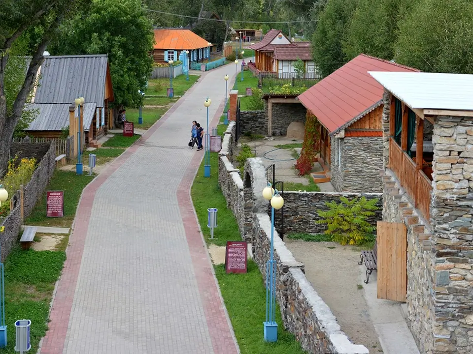 Ust-Kamenogorsk Levoberezhny ethno park 