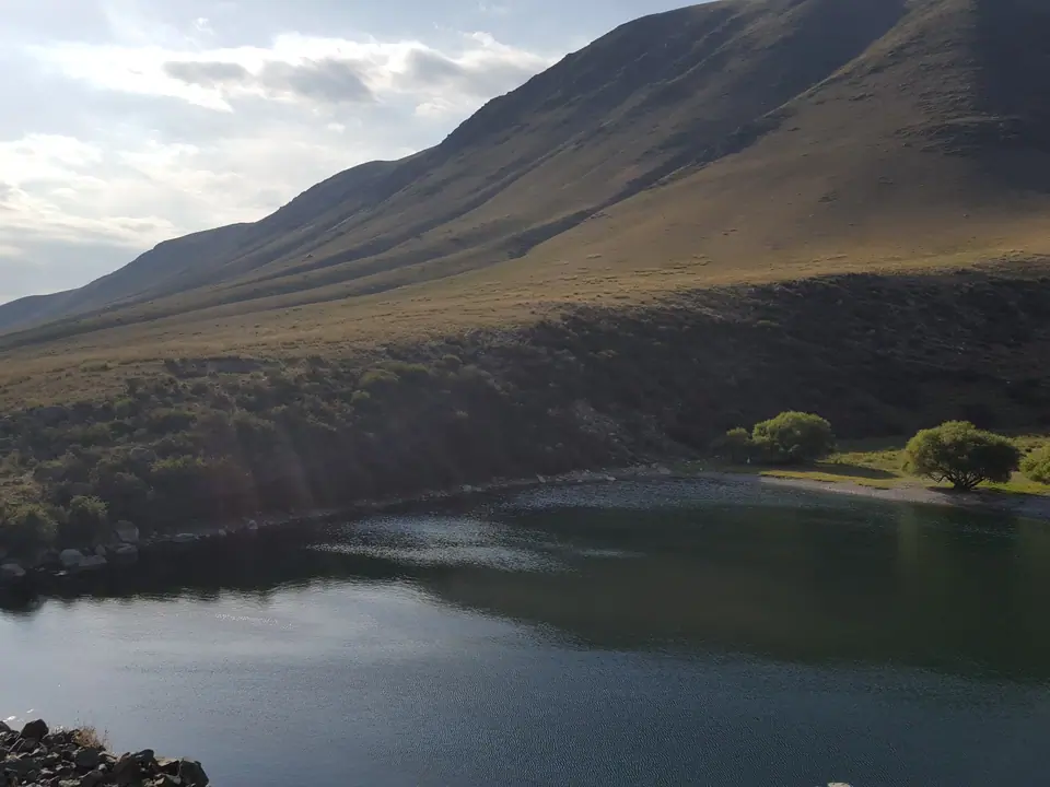 Zhashyl​​-Kel lake in Chong Kemin National park