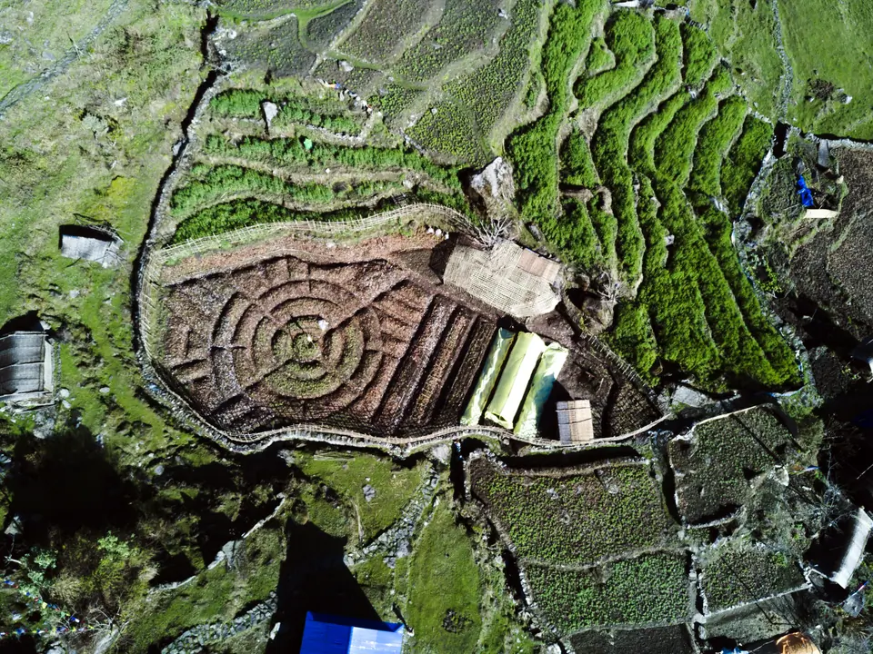 community permaculture garden
