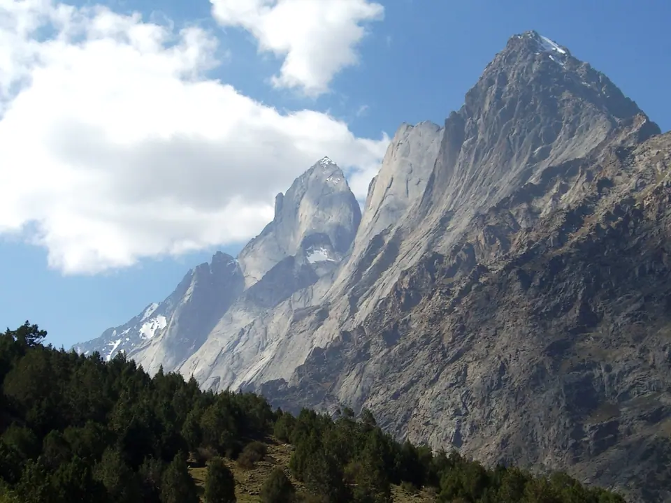 Ak-Suu gorge peak Batken