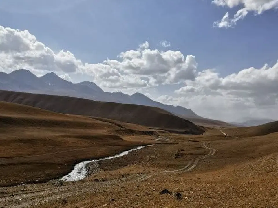High valley of Archaly in the Isskyl Kul Oblast