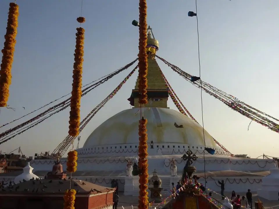 The great stupa of Katmandu