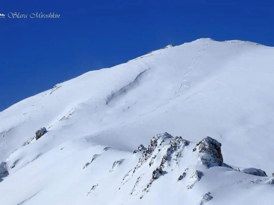 Slopes around the Pamir Alay Alpine Dome Hotel
