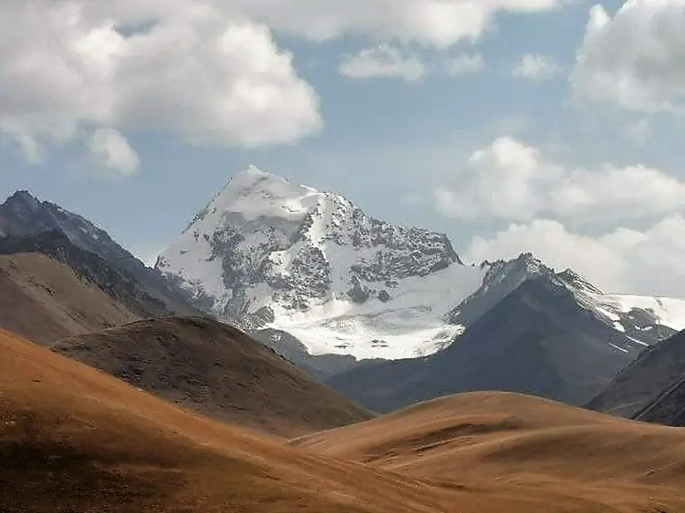 Peak on the Djetim range