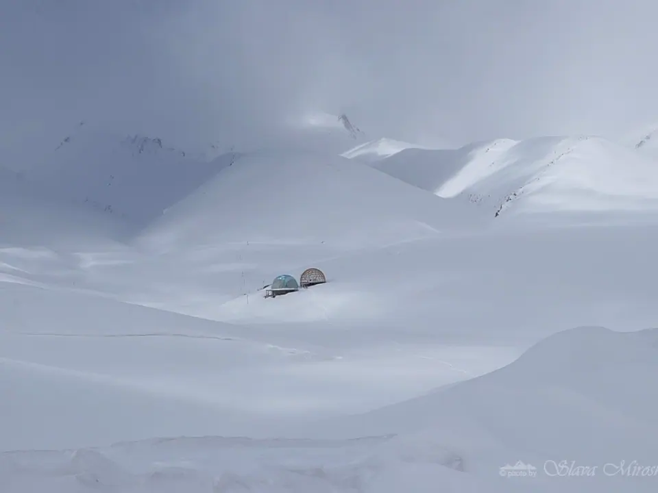 the Pamir Alay Alpine Dome Hotel