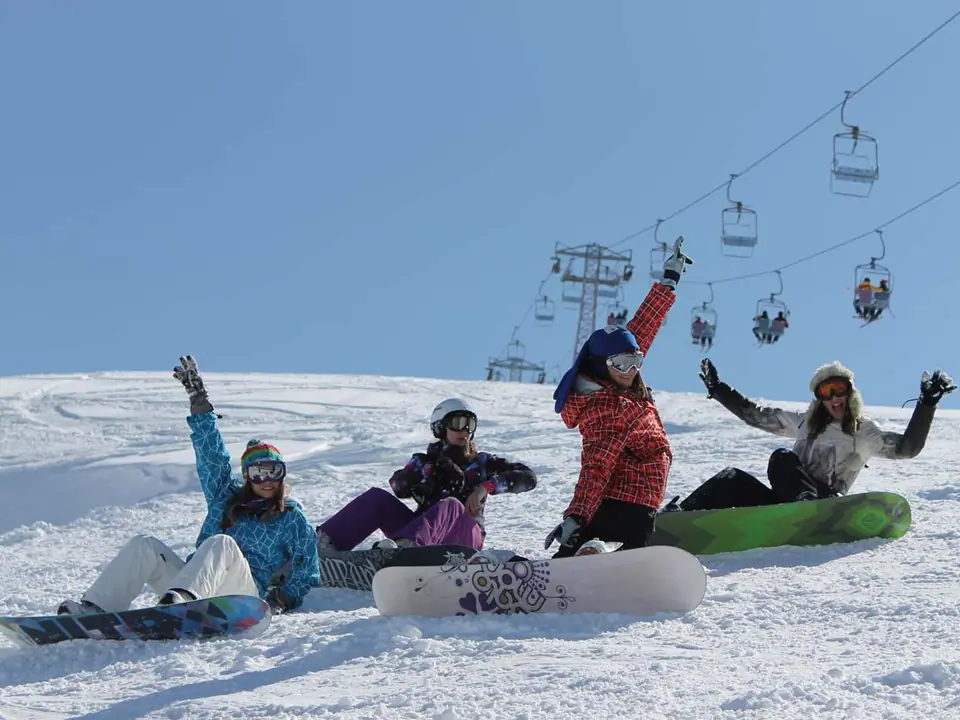 Chairlift at Orlovka ski base