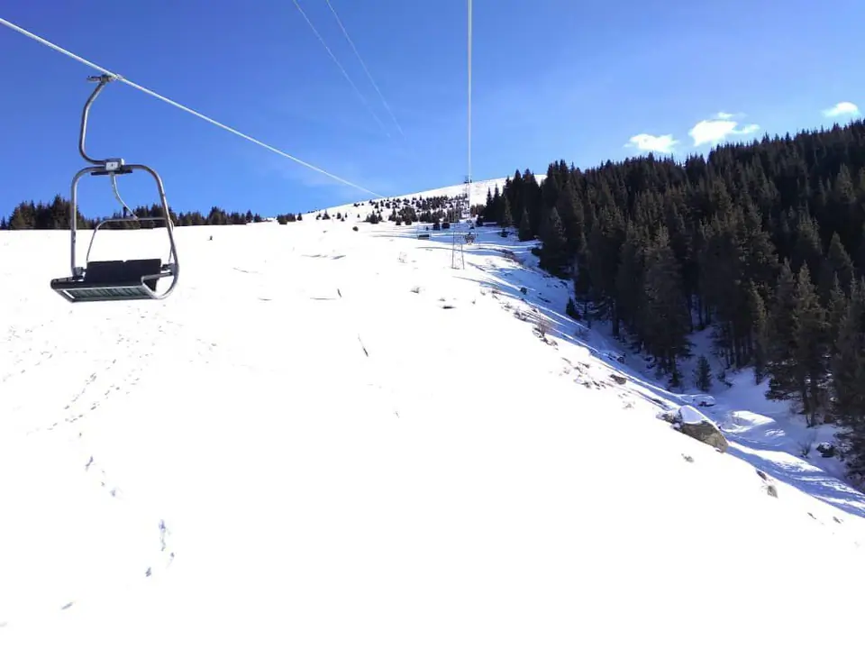 A ski resort in the valley of Kitchi Kemin