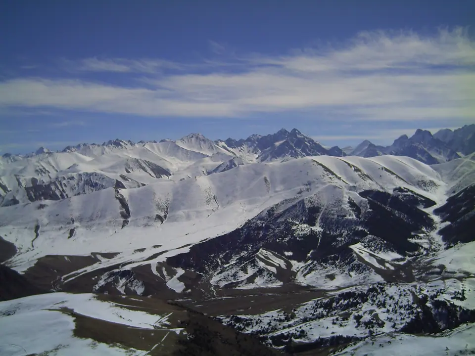 This photo was taken in 2005 before the construction of the ski resort