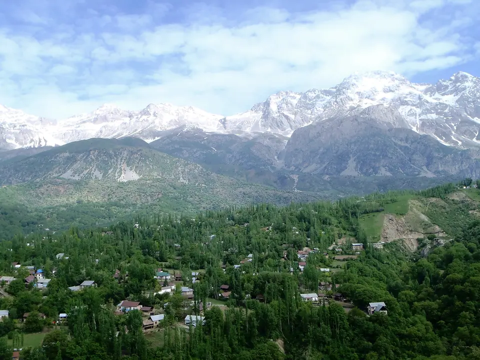 Panoramic view of Arslanbob