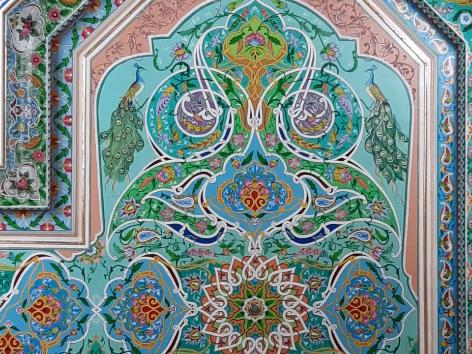 chaikhana kori navruz palace fresco 