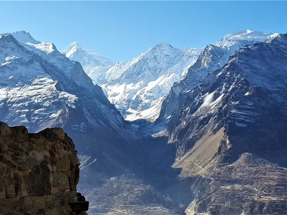 Minapin peak in Gilgit Baltistan Pakistan