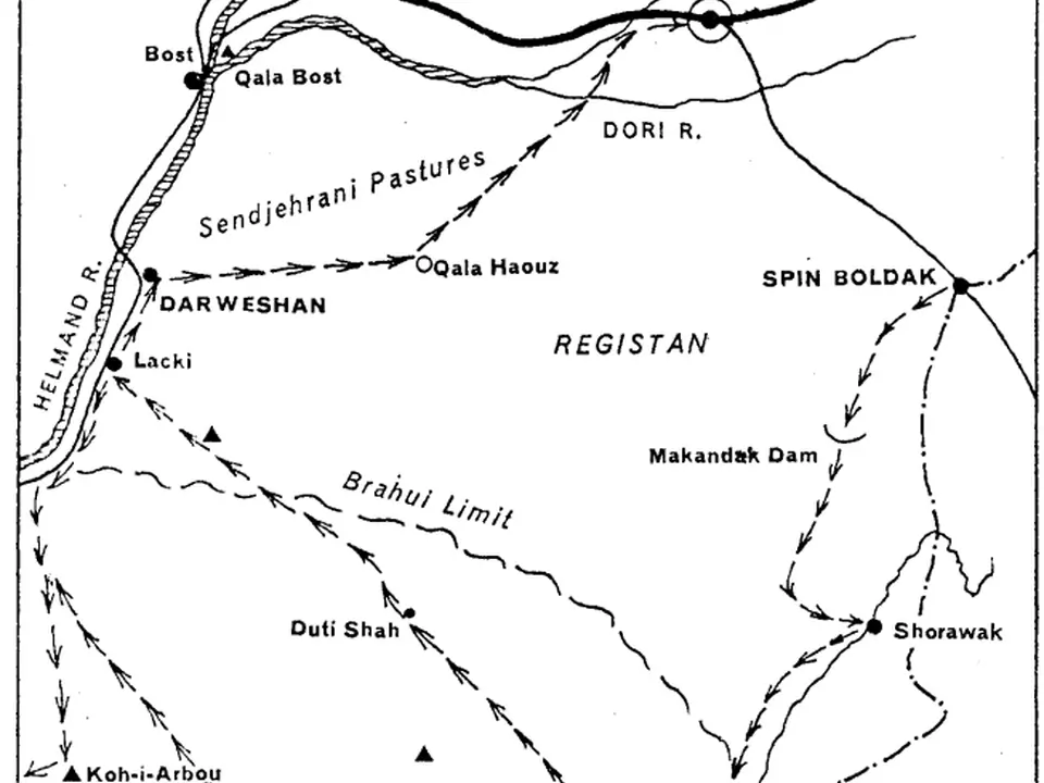 Registan desert south of Afghanistan (Kandahar / Helmand