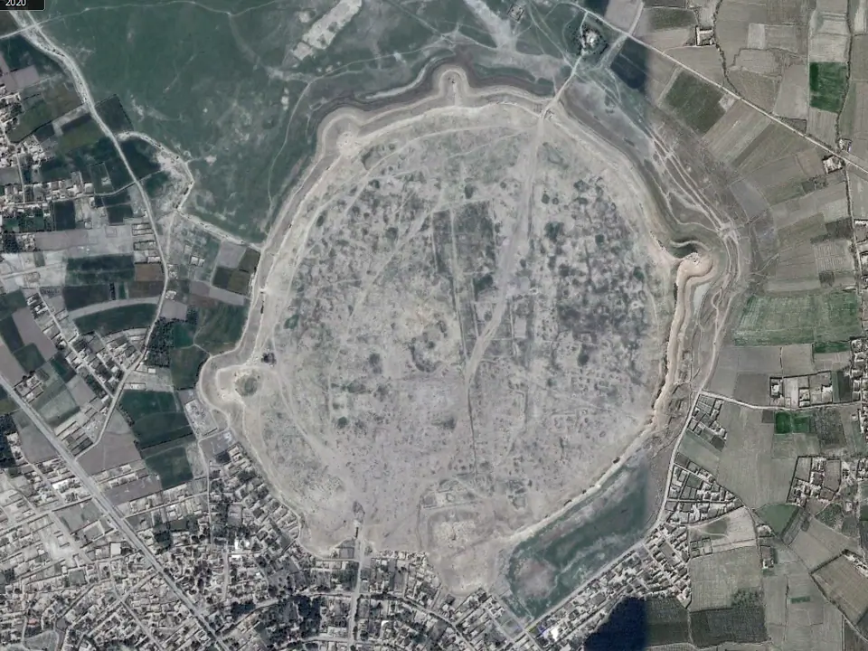 Ancient city of Balkh situated on the North of the actual city