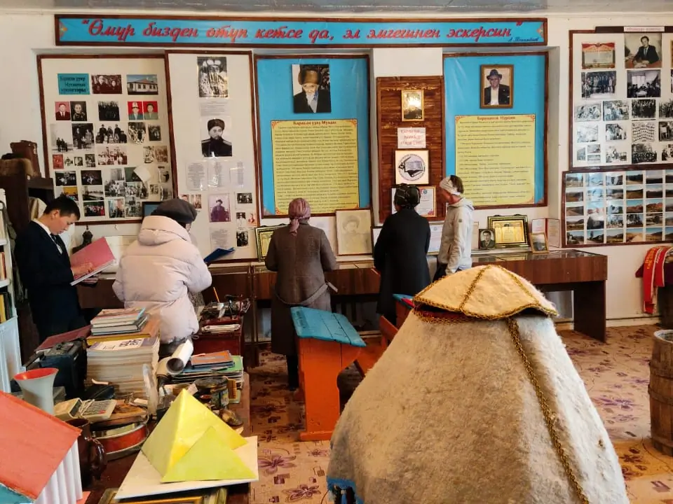 Ethnographic museum of Svetlaya Polyana - South shore Issyk Kul lake - Jeti Oguz District