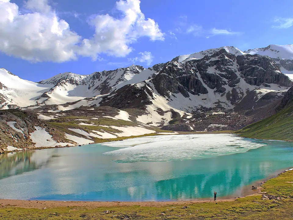 Kol Ukok es un lago de montaña en la región de Naryn de Kirguistán.