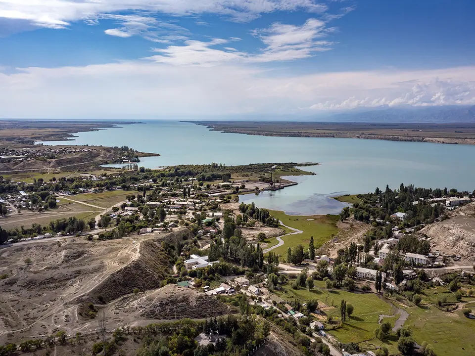 Kakol bay by drone