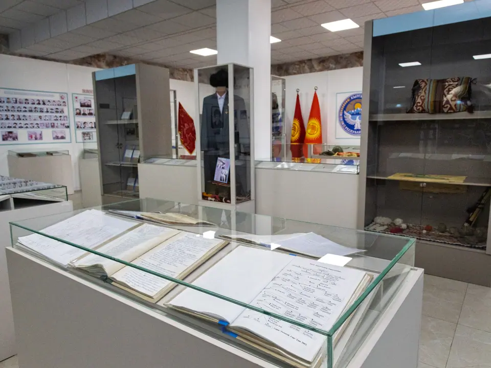 Exposition room at Svetlana Polyana museum
