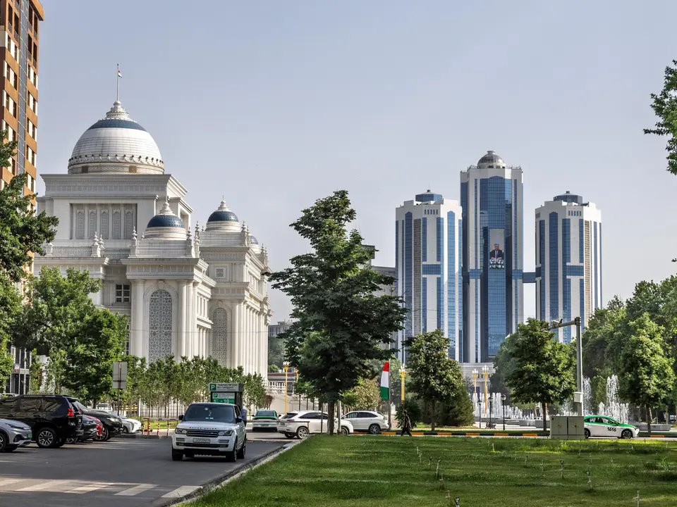Buidings in Dushanbe