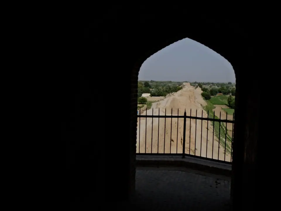 outer walls of ancient Bactra