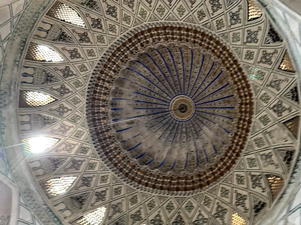 Interior of the mosque of Balkh