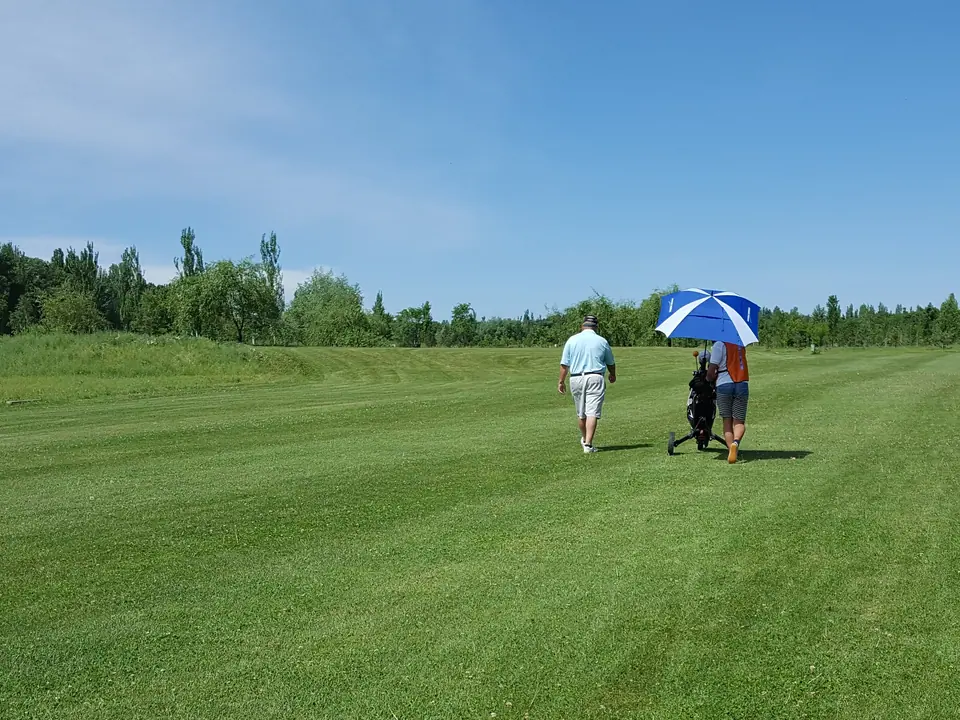 Maple Leaf Golf Club of Bishkek, green course