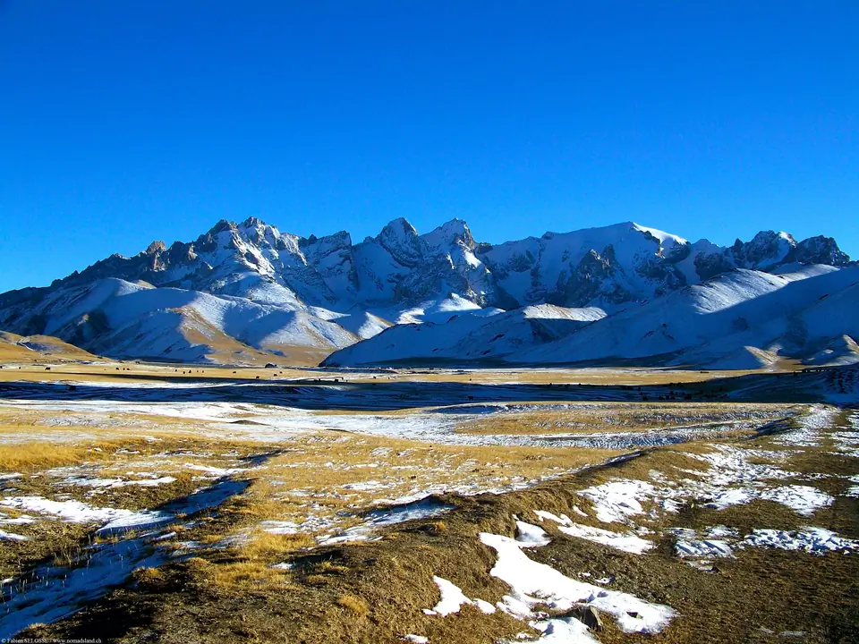 Kok Kyia valley winter
