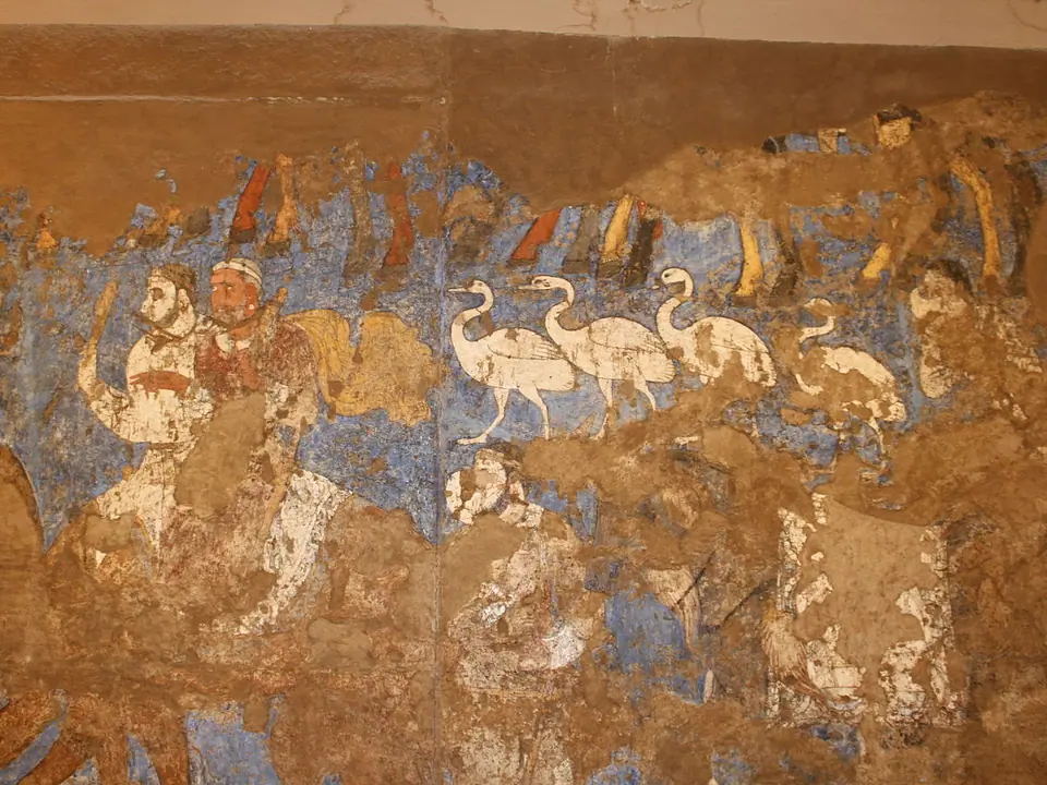 Ambassadors' Painting (details)