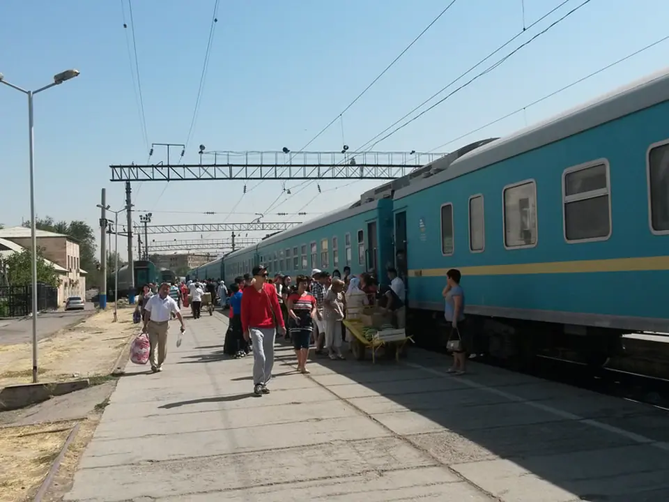 Railway station, Shymkent