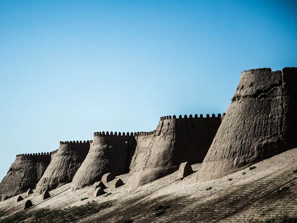 Khiva city walls