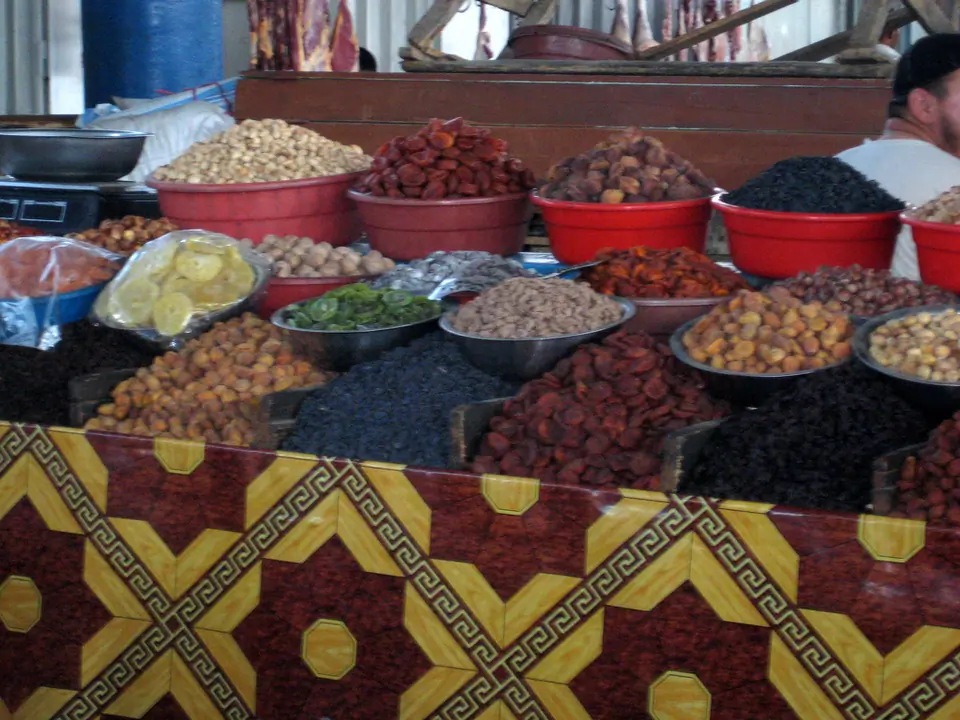 Bazar in Uzgen