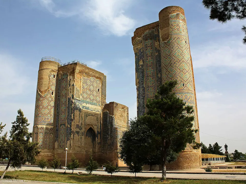Vestiges de Ak Sarai, le Palais de Tamerlan