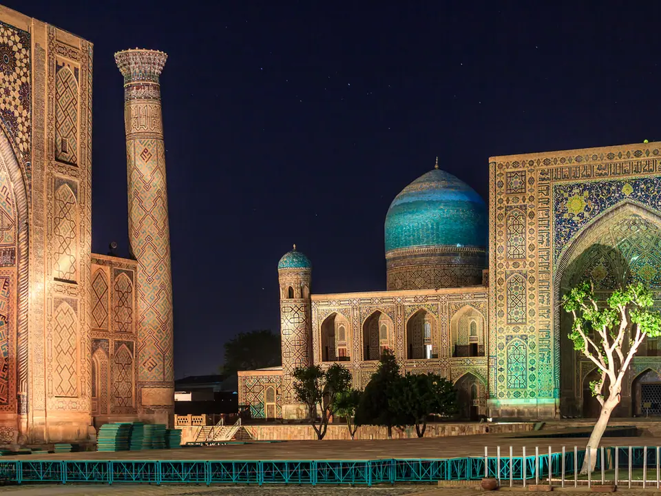 Night in Samarkand (Uzbekistan)
