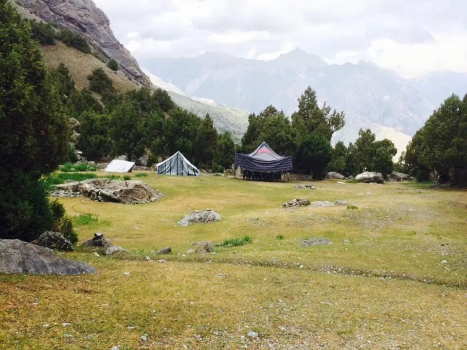 Alplager Alaudin base camp - Chapdara valley - Fan mountains - Tajikistan