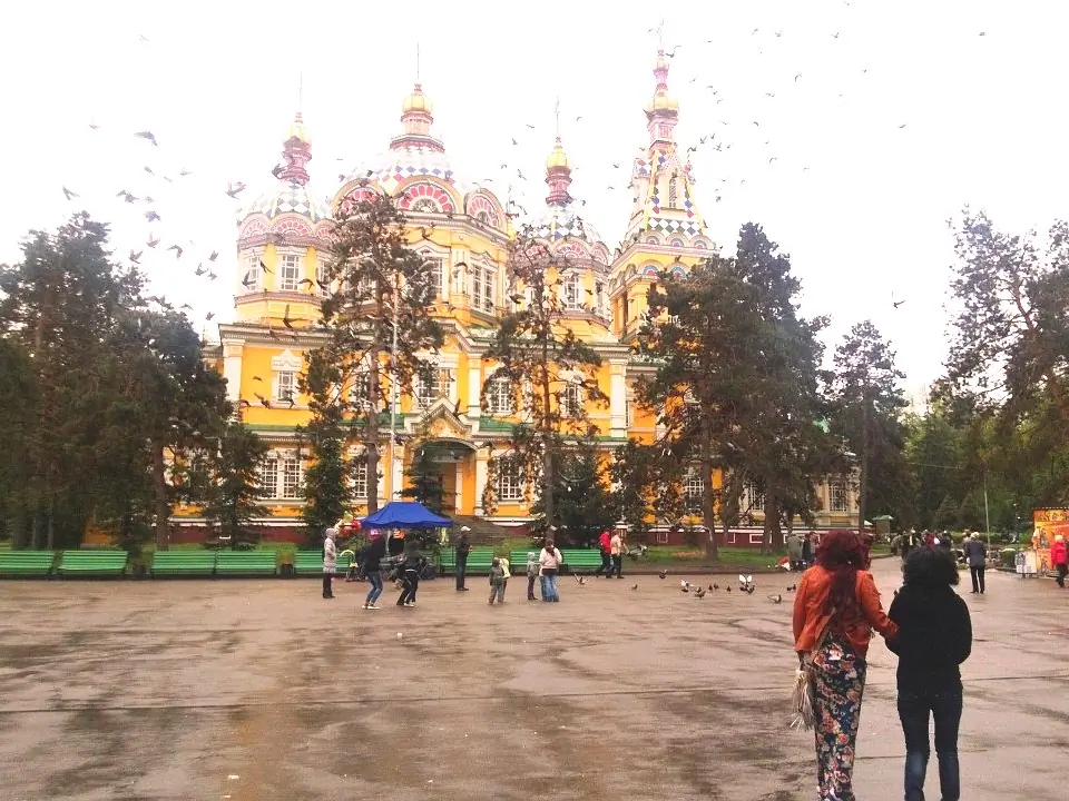 Almaty Cathedral in Kazakhstan