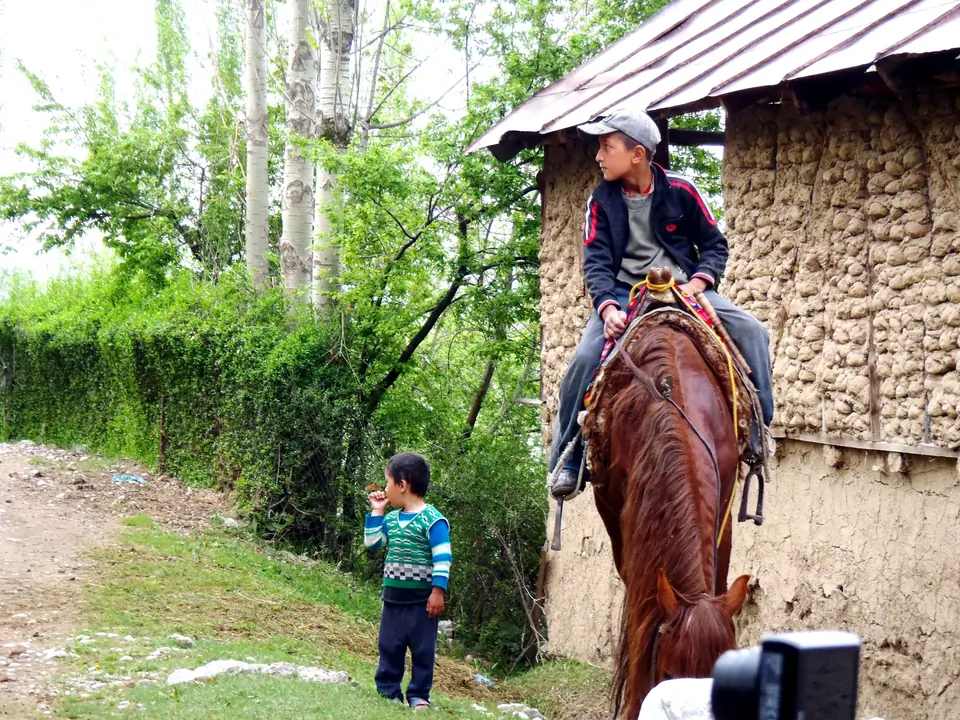 Street of Arslanbob village