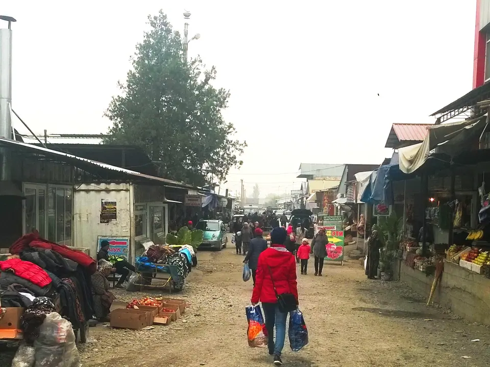 Bazar of Jalal Abad - Kyrgyzstan