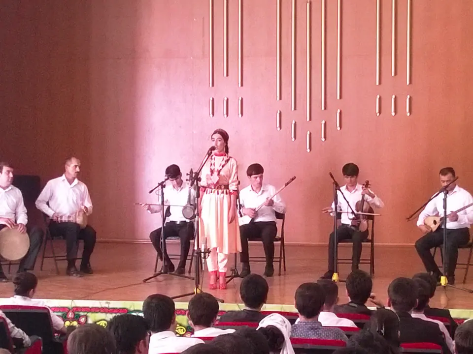 Concert at Musical Conservatoire of Dushanbe