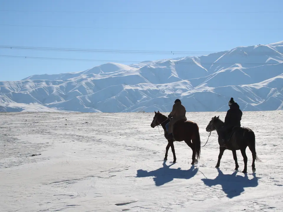 Winter Horseriding around Epkin