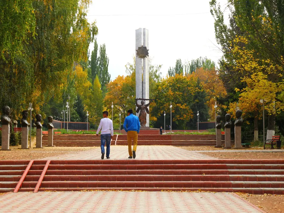 Karakol Durring the fall 