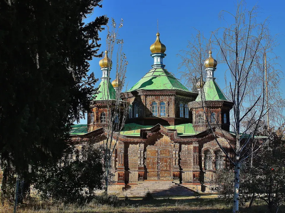 Holy Trinity Cathedral in Karakol