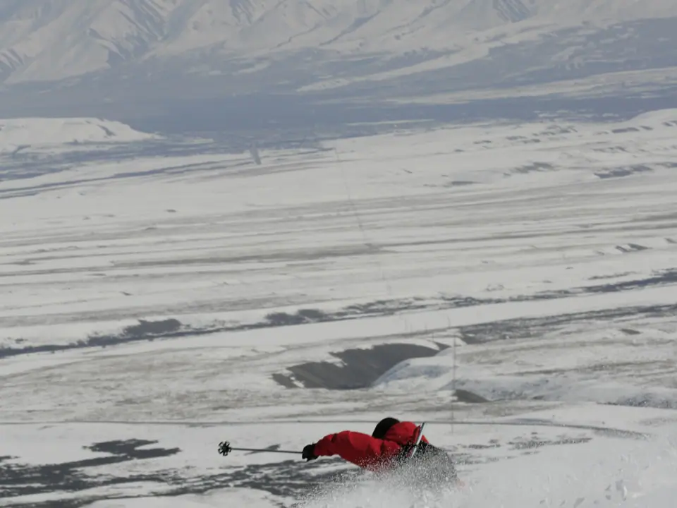 Ski in Suusamyr valley