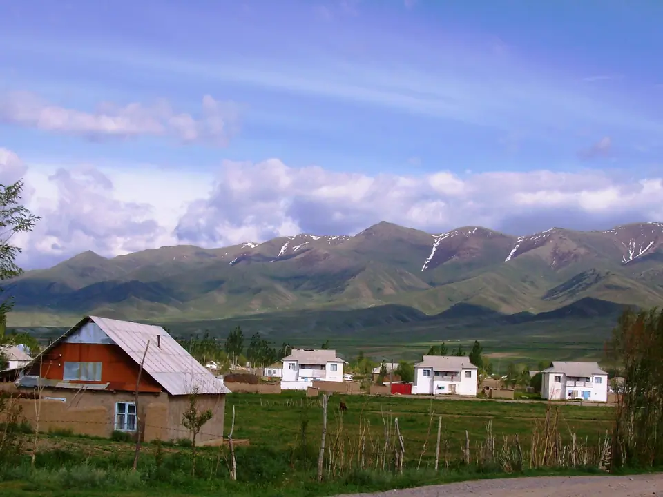 Kyzart village, also called Djanaryk