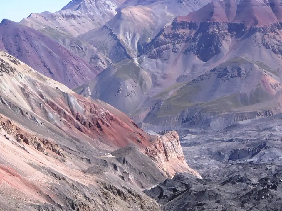 Lenin peak glacier