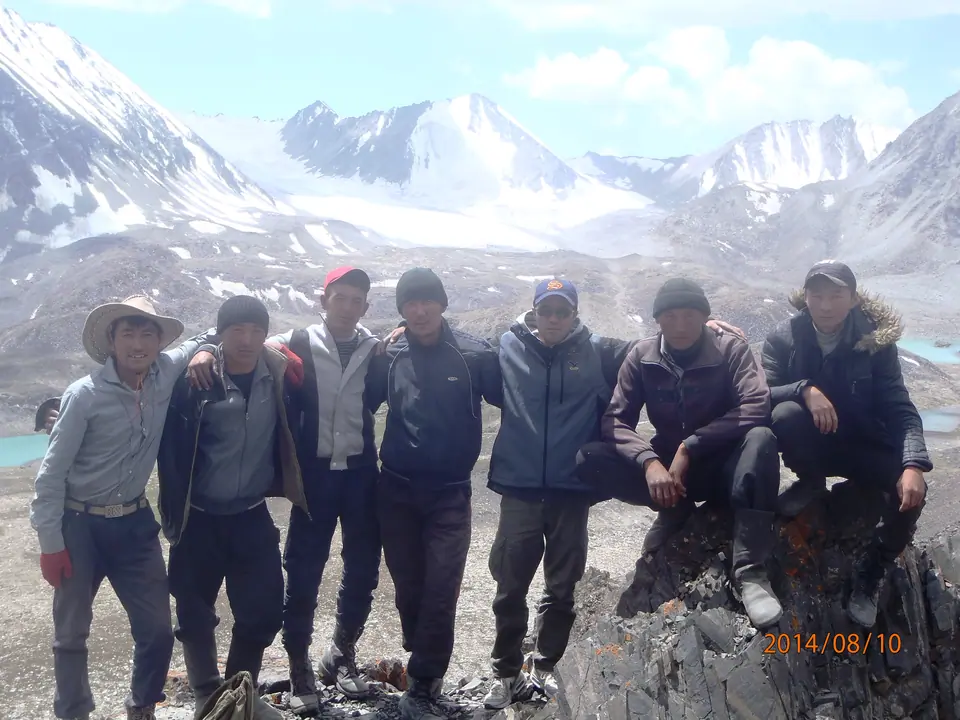 Sary-Mogol pass - Porter team