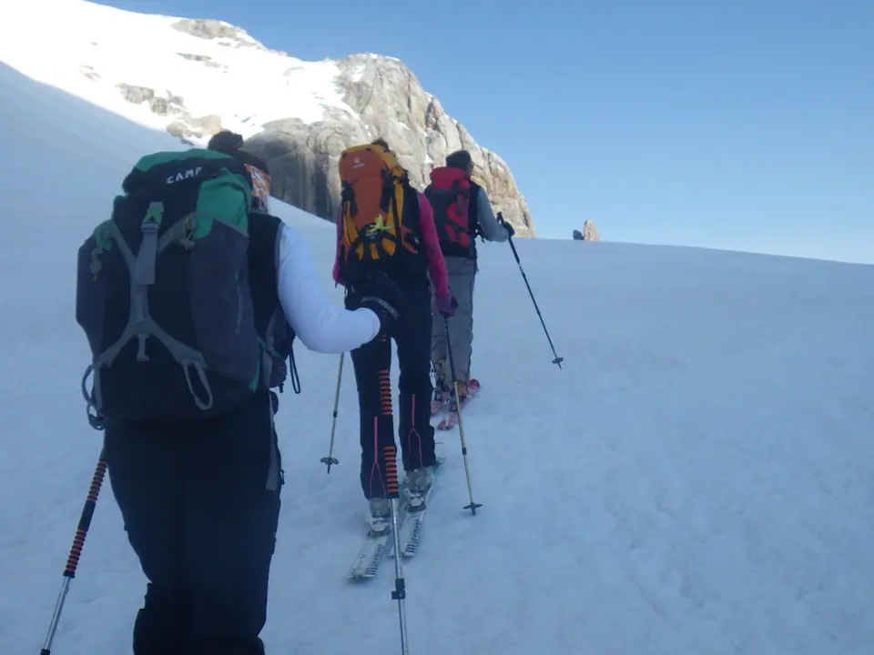 Skitouring in Arslanbob - Ferghana range - Kyrgyzstan